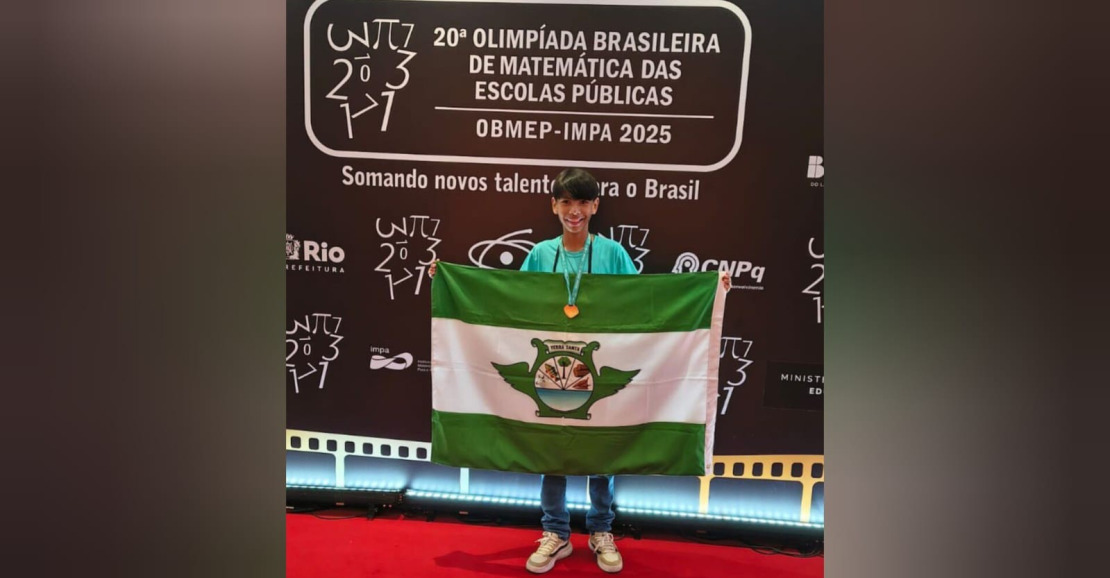 Estudante paraense conquista ouro na Olimpíada Brasileira de Matemática