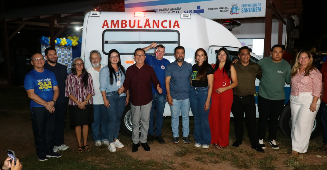Comunidade de Boa Esperança Recebe Ambulância 4x4 em Comemoração aos 365 Anos de Santarém