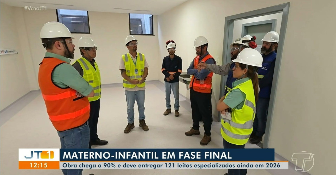 Hospital Materno-Infantil de Santarém se aproxima da conclusão e inauguração é prevista para este ano