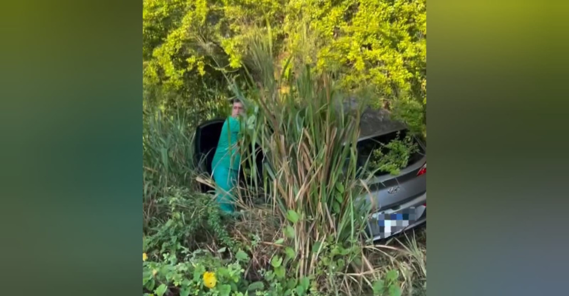 Acidente entre dois carros na Avenida Cuiabá em Santarém é captado por câmeras