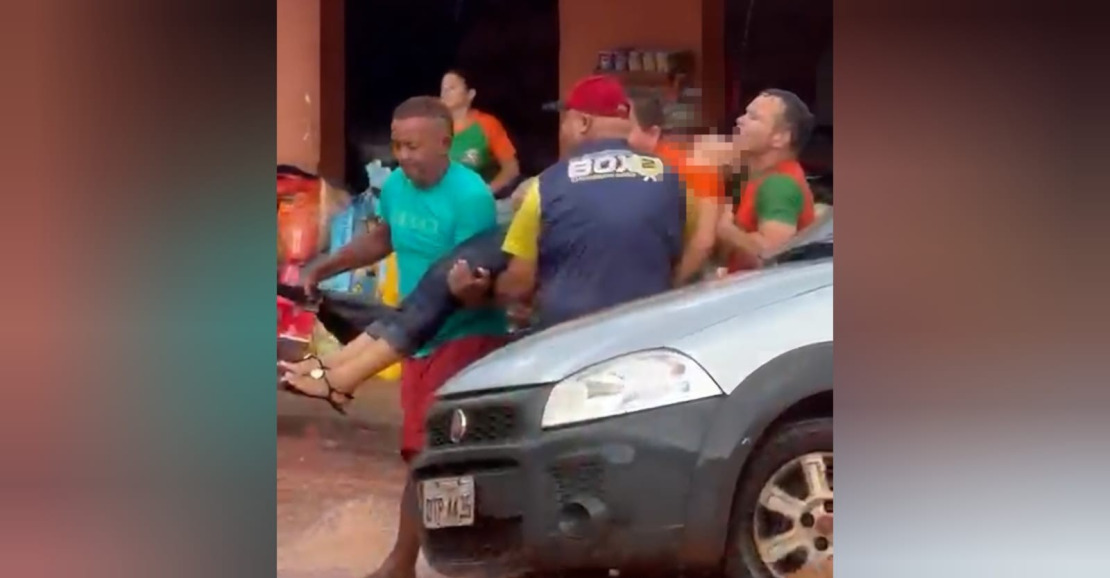 Mulher é resgatada após cair em bueiro durante temporal em Santarém