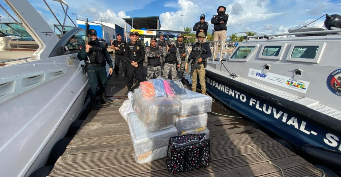 Base Candiru apreende mais de 500 kg de drogas no Pará em 2026