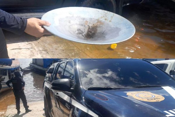 Operação Conjunta Desarticula Garimpo Ilegal em Oriximiná e Detém Sete Pessoas