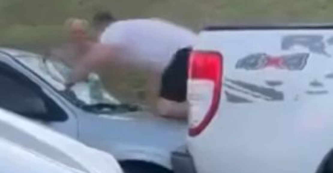 Homem Persegue e Ataca Carro de Ex-Companheira em Registro