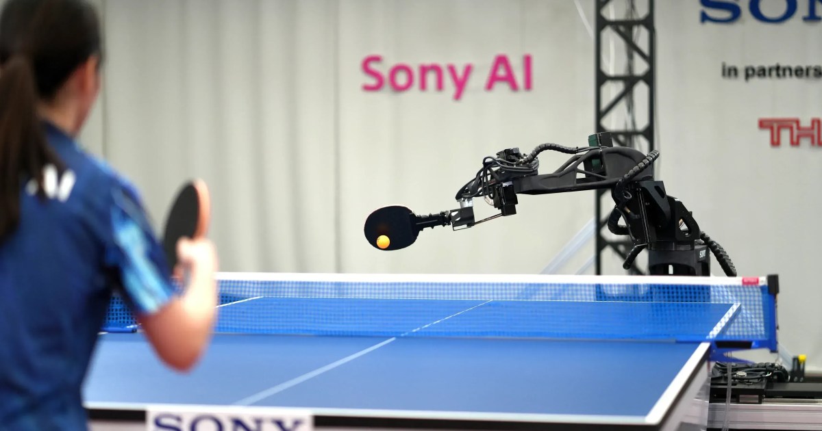 Robô Ace da Sony AI Revoluciona Tênis de Mesa