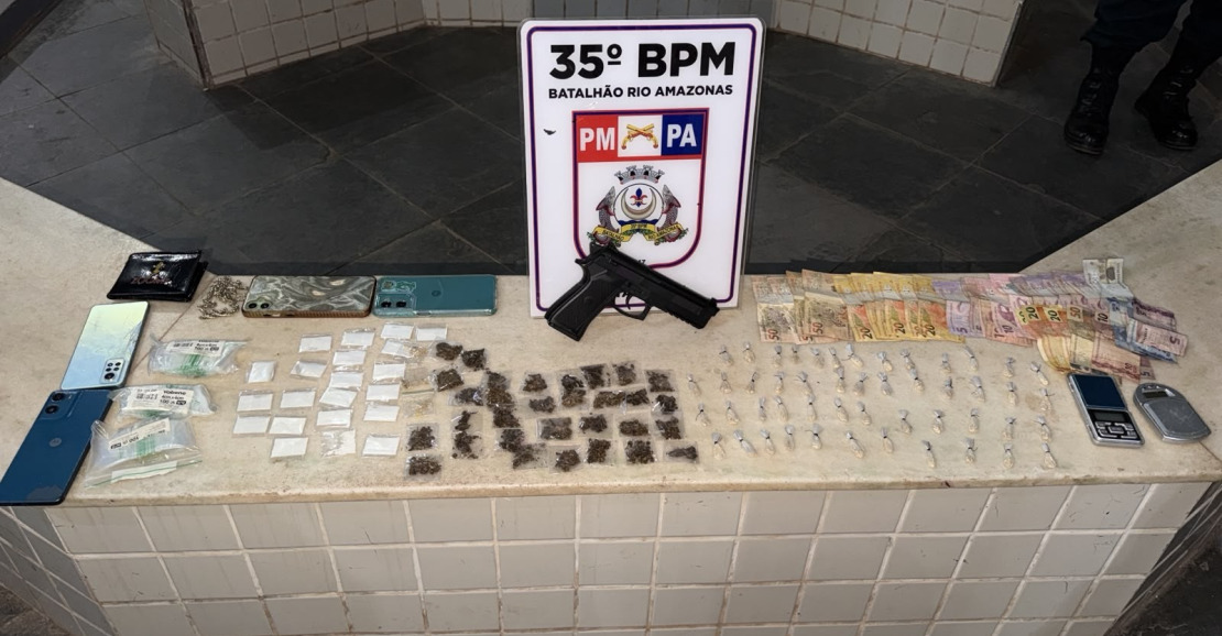 Adolescente é apreendida por agredir tenente durante operação antidrogas em Santarém