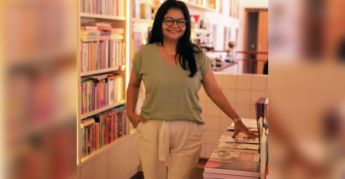 Ligiane Corrêa de Sousa representa Santarém na Bienal do Livro em SP