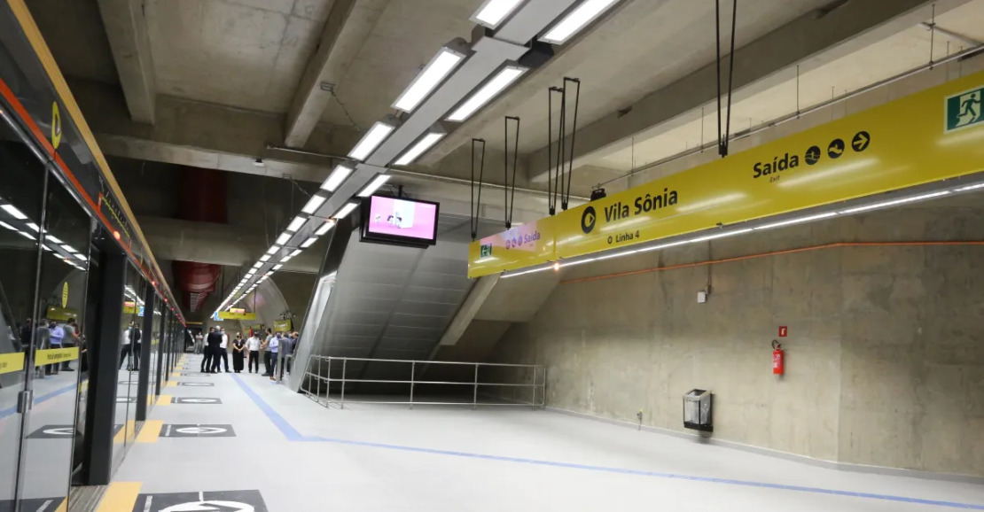 Linha 4-Amarela do Metrô de São Paulo terá internet 5G até 2027