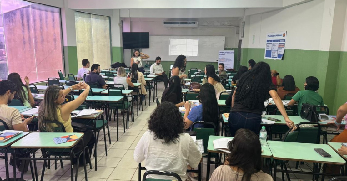 Capacitação em Santarém fortalece combate ao trabalho escravo e tráfico humano