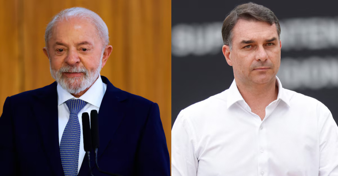 Lula lidera com 47% no 2º turno, seguido de perto por Flávio Bolsonaro com 43%, aponta pesquisa