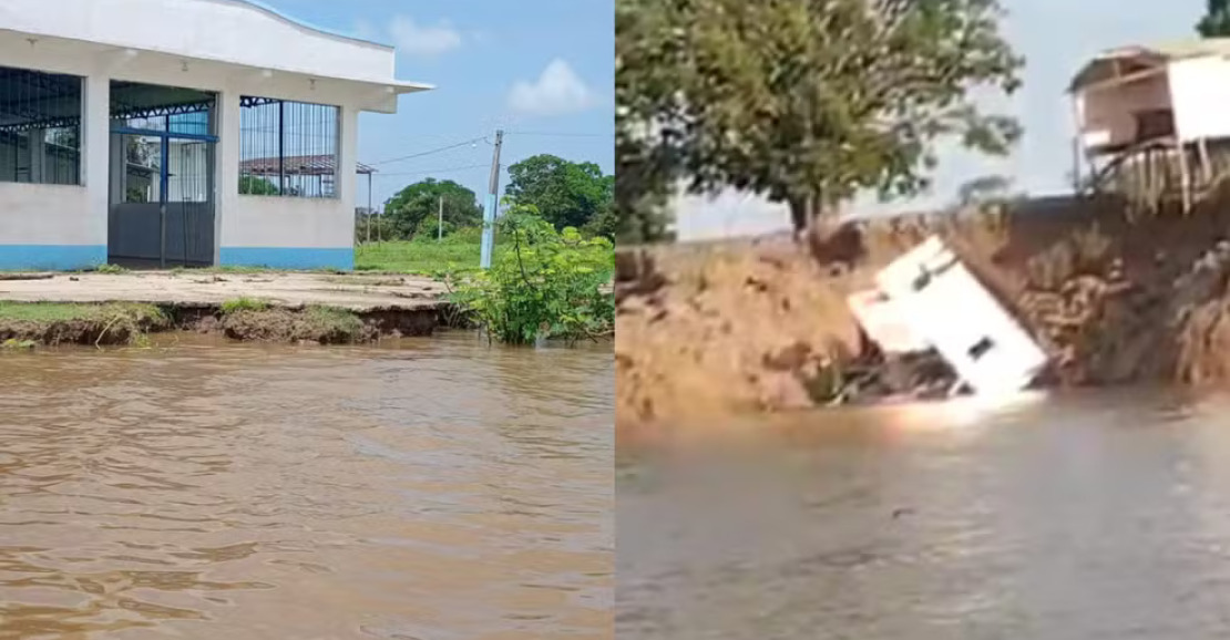 Fenômeno de Erosão Ameaça Comunidade Ribeirinha de Cristo Rei em Oriximiná, Pará